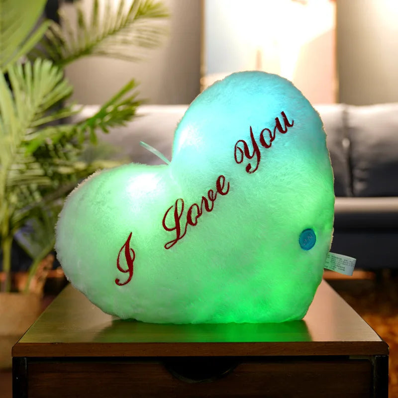 Starlight Dreams: Glowing Plush Pillow