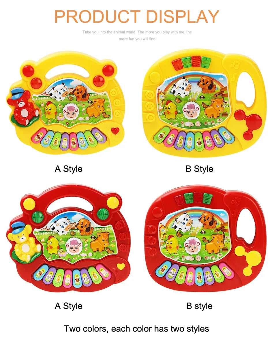 Melody Magic: Baby Animal Piano Toy