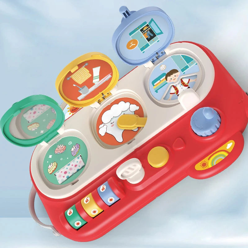 Peek & Play: Montessori Pop-Up Animals