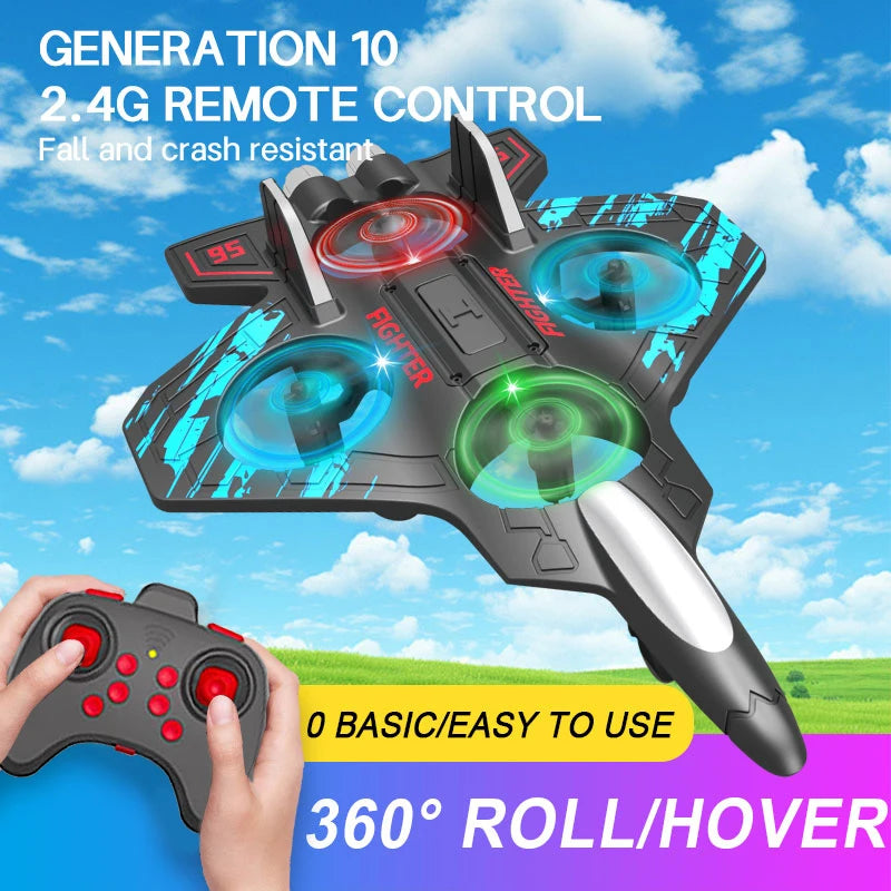 Sky Stunt Glider: RC Fighter Jet