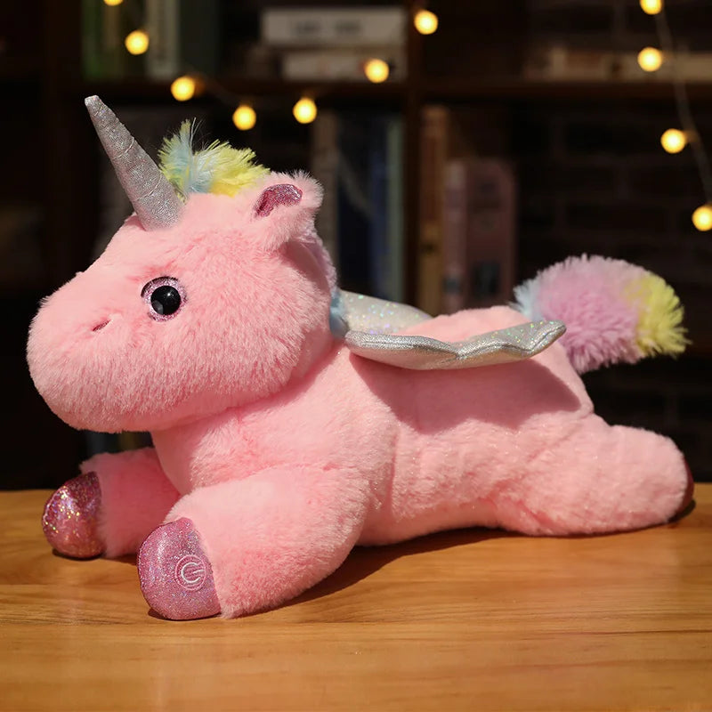 Magical Glow Unicorn Plush Pillow