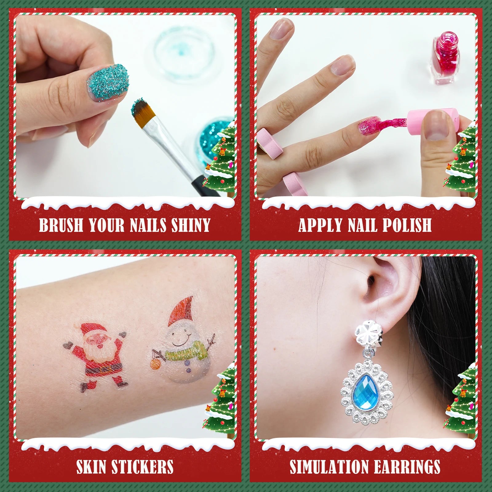Sparkle & Style: Kids Christmas Glam Set