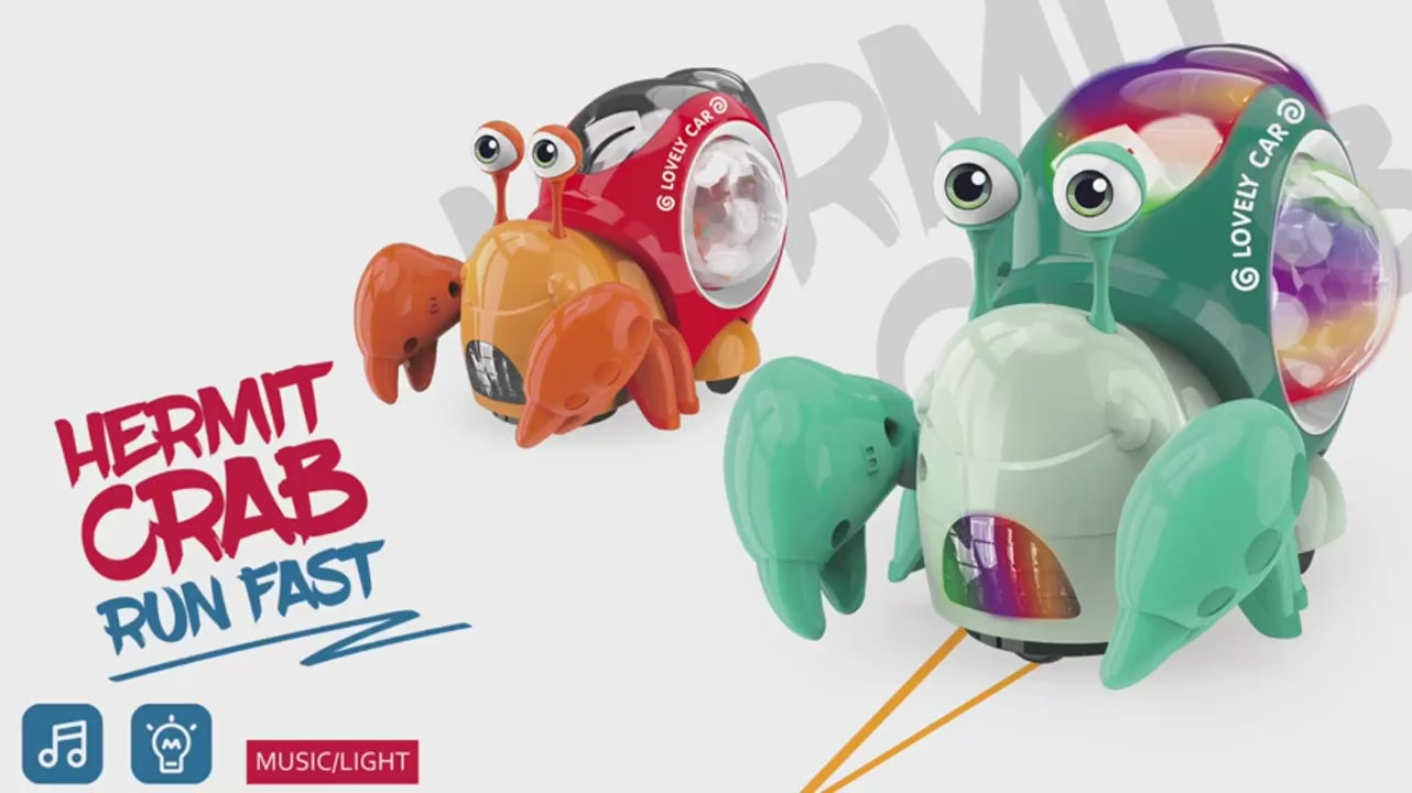 Dancing Crawling Crab: Musical Baby Fun