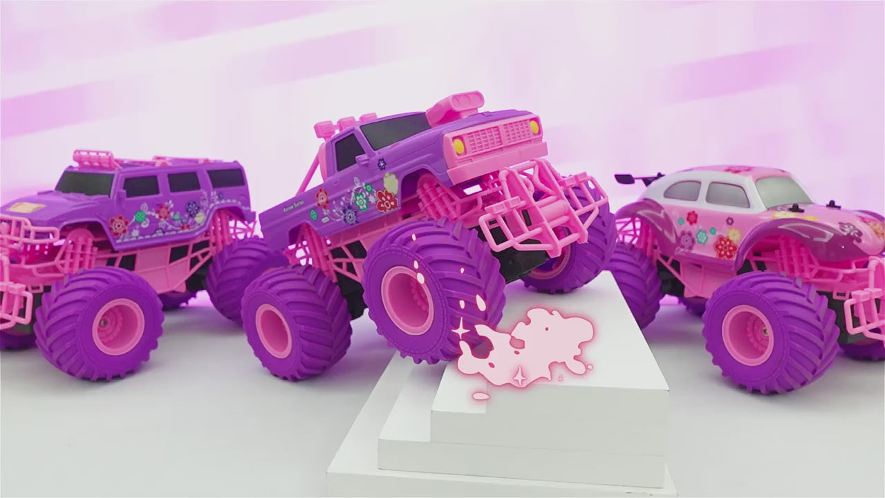 Pink Power Truck: RC Stunt Adventure