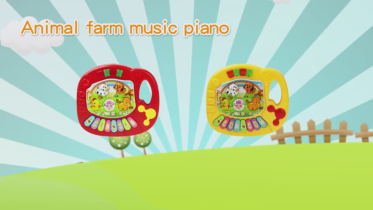 Melody Magic: Baby Animal Piano Toy
