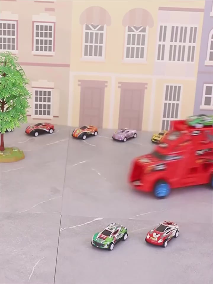 Mega Hauler: Transforming Track Truck Adventure