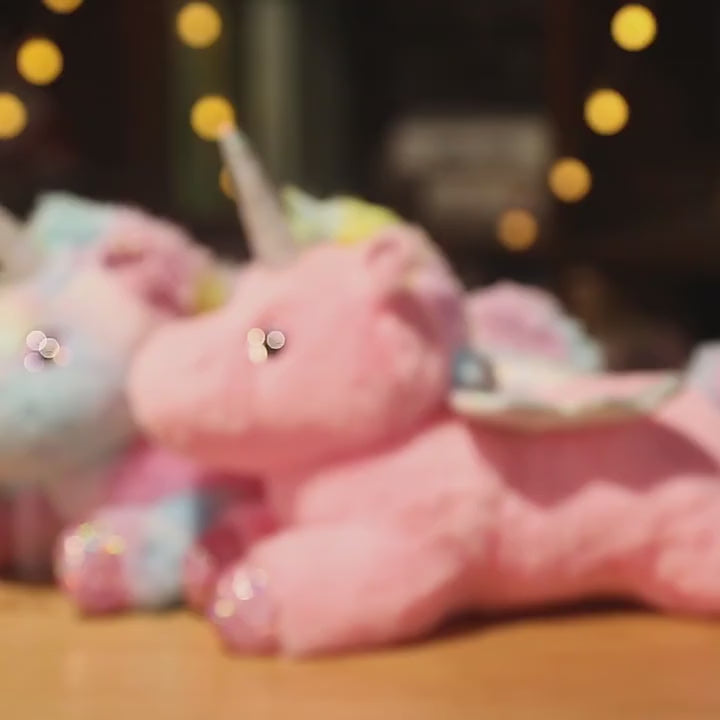 Magical Glow Unicorn Plush Pillow