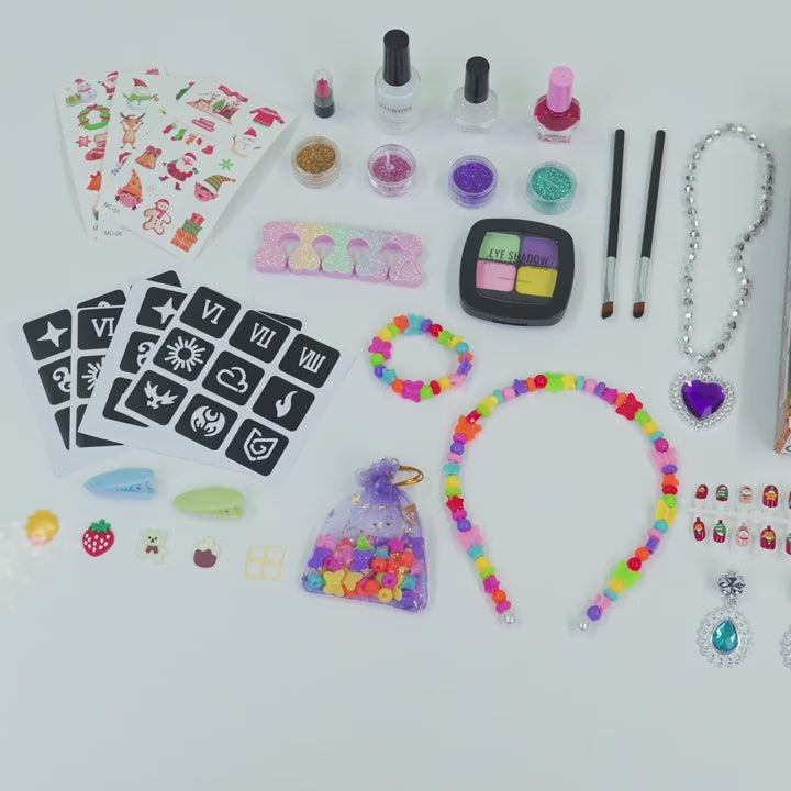 Sparkle & Style: Kids Christmas Glam Set